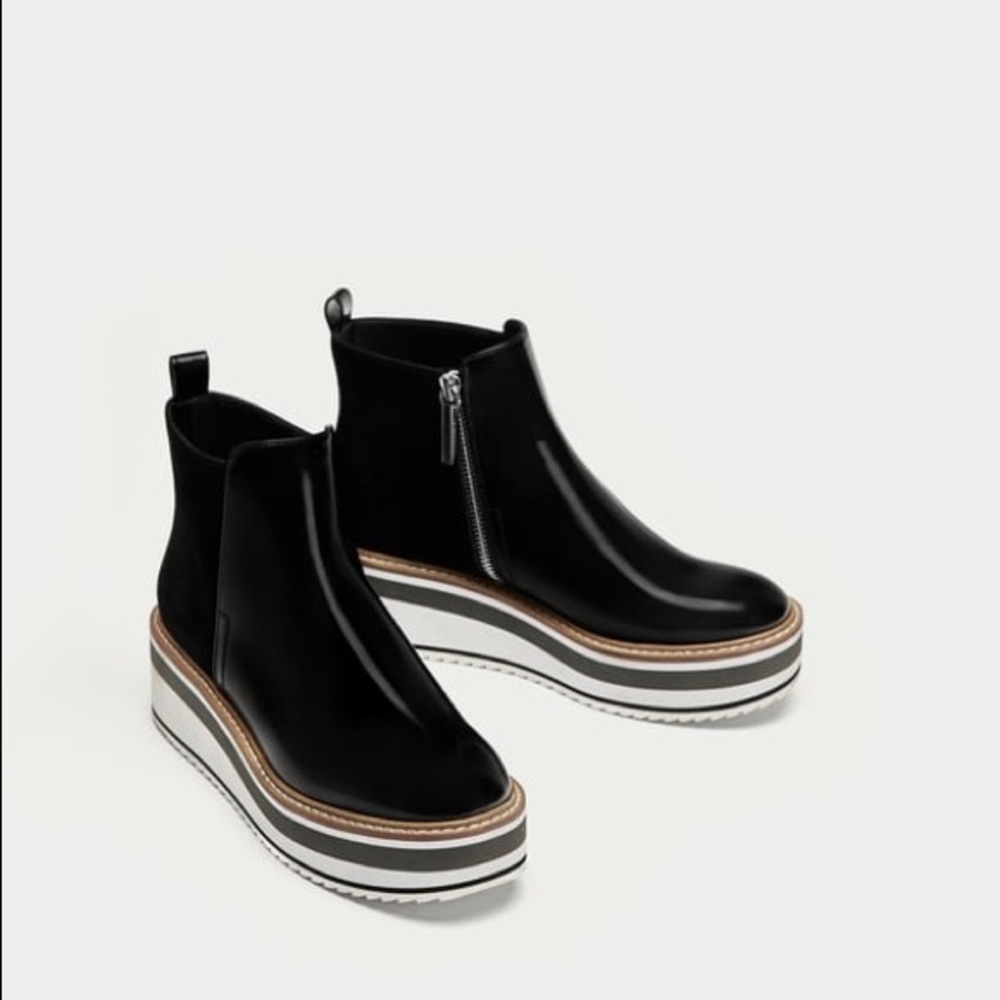 Zara Boots (LISTED AS SIZE EUR 39, FITS LIKE AN 8)